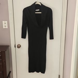 Isaac Mizrahi for Target Black Sweater Dress
